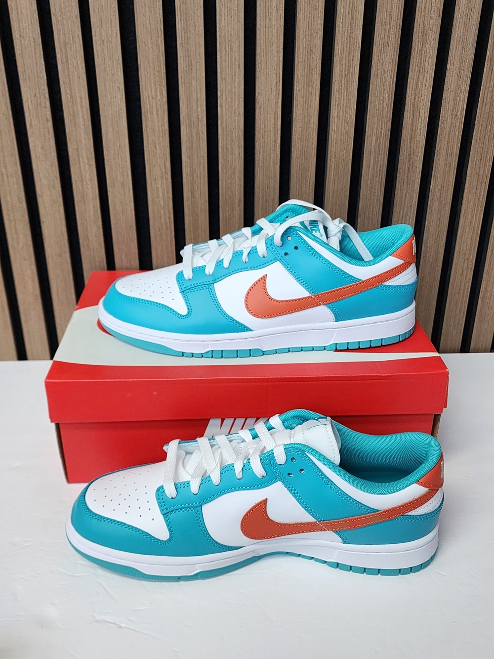 Nike Dunk Low Miami Dolphins DV0833-102 Mens Size 10.5 New